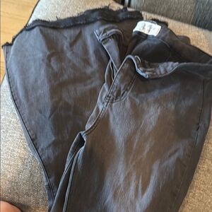 We The Free Black Flare Wide Leg Jeans